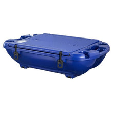 40 QT Floating Cooler with Dry Storage & Tow Rope Floating Ice Chest Deep Blue