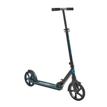 Kick Scooter for Kids 8+ Teens & Adults – 2-Wheel Adjustable Handlebar Anti-Slip Deck  Foldable  Black & Blue Up to 220 lbs