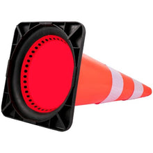 30" PVC Traffic Cones, 8 Pack with Reflective Collars & Weighted Base