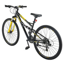29-Inch Mountain Bike Full Dual Suspension 24-Speed Twist Shifting Aluminum Alloy Frame Disc Brakes