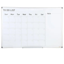 36 x 24 In Calendar Whiteboard Magnetic Dry Erase Calendar Board or Restaurant Office School