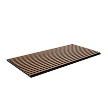 23.6 x 47.2 In Wood Slat Acoustic Panels for Stylish Decor and Noise Reduction Walnut