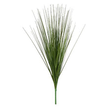 27" Faux Onion Grass Artificial Greenery Shrubs 8-Pack Premium PVC Plants for Home Garden Office & Outdoor Décor Green (Pack Of 8)