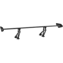 GT Wing Car Spoiler 43.3" Universal Adjustable Aluminum Rear Wing (Racing Black)