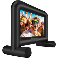 14FT Inflatable Movie Screen Outdoor Projector Screen Blower Carrying Bag Front/Rear Projection
