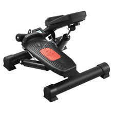 Mini Stair Stepper – Hydraulic Fitness Twist Stepper with Resistance Bands Full Body Cardio Equipment LCD Monitor 330LBS Capacity
