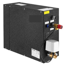 7.5KW Steam Bath Generator Home Sauna Steam Kit with Auto Drain (Black)