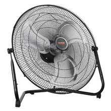 20-Inch Industrial Floor Fans - 4,800 CFM High Velocity 3-Speed Metal Fans with 360° Tilt (2-Pack)