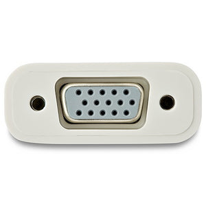 USB-C to VGA Adapter - White
