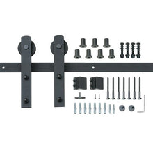 8FT Heavy-Duty Sliding Barn Door Hardware Kit