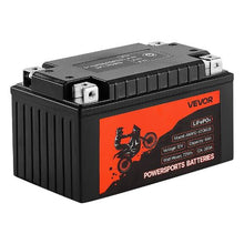 12V 6Ah LiFePO4 Motorcycle Battery Pre-Charged Maintenance-Free High Performance for ATV Motorcycle Jet Skis Scooter UTV