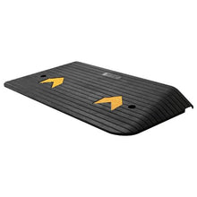 3 Inch Upgraded Rubber Threshold Ramp with 1 Channel Natural Rubber Car Ramp for Wheelchair and Scooter