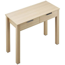 Light Wood Small Kids Desk with Drawers – Modern Rectangle MDF Study Table for Bedroom Home & Office