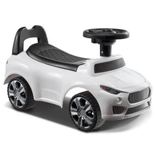 Ride-On Push Car for Toddlers Ages 1–3 – Sit-to-Stand Racer with Music Steering Wheel & Under-Seat Storage