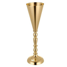 Wedding Flower Vase, 16.9" Gold Trumpet Centerpiece Vases for Wedding & Party Decor (20PCS)