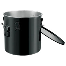 10-Gal Fryer Grease Bucket Stainless Steel Oil Disposal Caddy with Rust-Proof Coating Lid Lock Clips Filter Bag – (Black)