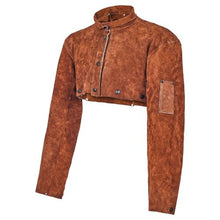 Flame Resistant Cowhide Leather Welding Cape Sleeves – Heat-Resistant Safety Gear for Welding & Blacksmithing (L Size)