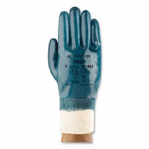8Size Nitrile Fully Coated Gloves Blue 012-47-402-8 (Pack of 12Pair)