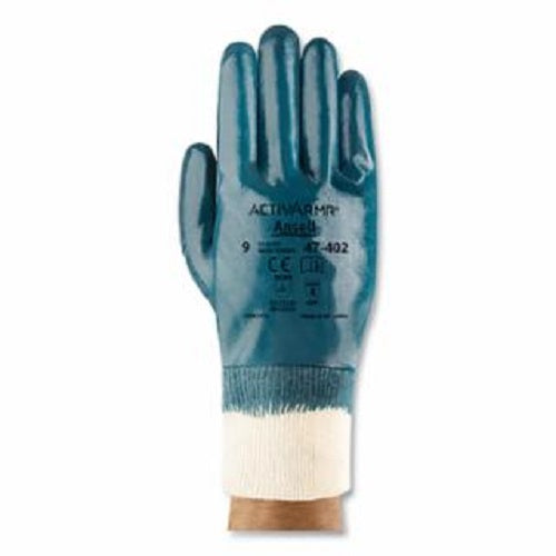 8Size Nitrile Fully Coated Gloves Blue 012-47-402-8 (Pack of 12Pair)
