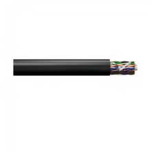 24 AWG 25 Pair Cat5e CM Indoor/Outdoor Tight Twisted Copper Cable Black 51-499-EL