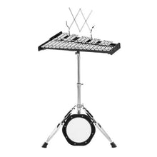 30-Note Glockenspiel Xylophone Kit with Stand, Practice Pad & Bag