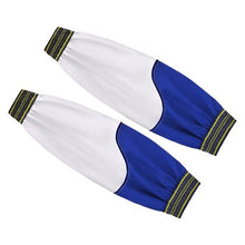 Heat Resistant Welding Arm Sleeves – Sheepskin Leather & FR Cotton Safety Sleeves with Elastic Cuffs