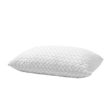 Queen Size Memory Foam Size Bed Pillow with Natural Fiber Pillowcase