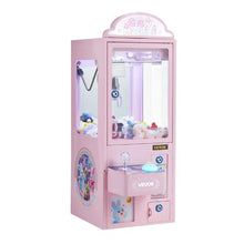 Claw Crane Arcade Machine – Dual Layer Prize Grabber for Commercial Home Cinema Black Purple
