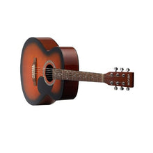 40 Inch Dreadnought Acoustic Guitar Bundle with Gig Bag Tuner Capo & Accessories (Sunburst)