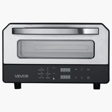 Smart Electric Pizza Oven 12" Countertop 750°F 5 Presets Touchscreen 2-Min Baking