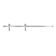 6FT Heavy-Duty Sliding Barn Door Hardware Kit