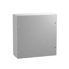 6" x 6" x 4" Type 3R Mild Steel Screw Cover Junction Box Gray C3R664SC
