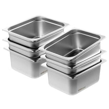 6-Inch Deep Commercial Table Pan For Catering Storage Food UCT8126-6 (Pack of 6)