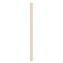 96 x 6 In Wood Slat Acoustic Panels for Modern Wall Matte White (Pack of 8)