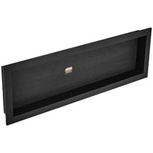 16 x 50 Inch Shower Niche Tile-Ready Single Shelf (Black)