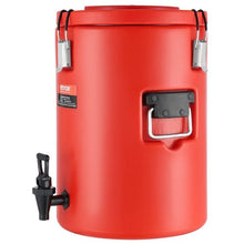 4.5 Gallon Insulated Beverage Dispenser with Spigot 17.2 L Stainless Steel Hot & Cold Drink Server