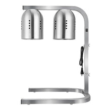 500W Food Heat Lamp Electric Stainless Steel Commercial Warmer for French Fries Buffets Kitchens and Restaurants