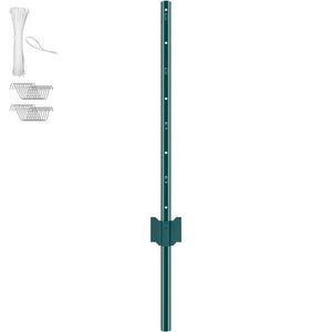 T-Post Heavy Duty Metal Fence Post (6-Piece) 6-6ft