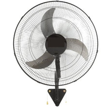 20 In Oscillating Wall Fan 4650 CFM 3-Speed ETL Listed (Black) (1-Piece Set)