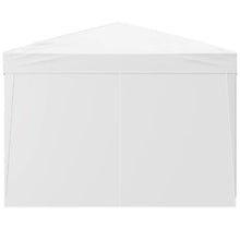10x10 Ft Pop-Up Canopy Tent Portable Gazebo with 3 Sidewalls & Ventilated Windows Adjustable Height for Outdoor Events & Patio