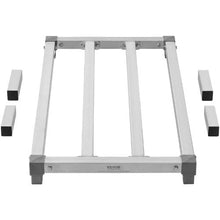 36 In Aluminum Dunnage Rack 1000 lbs Capacity – All-Welded for Restaurants Kitchens and Garages (Assembled Type)