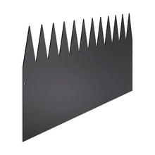 40 x 8 Inch Rust-Resistant Garden Edging Border Steel Landscape Edging ZY-40X12-4Black (Pack of 4)