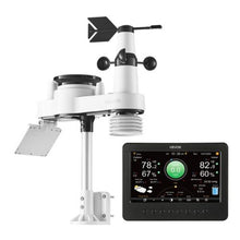 7-in-1 Wi-Fi Weather Station 7-Inch TFT Display Solar Sensor Rain Gauge Wind Speed Temperature & Humidity