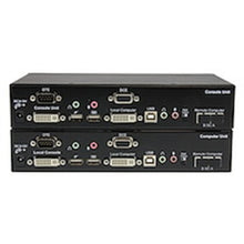 USB DVI KVM Console Extender w/ Serial & Audio Over MM Fiber 2km Over Fiber