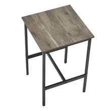 24"x24"x36" Bar Table Sturdy Metal Frame Easy to Assemble Bar Height Cocktail Desk for Living Room & Parties