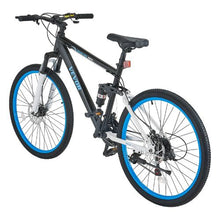 26-Inch Mountain Bike Full Dual Suspension 21-Speed Twist Shifting Aluminum Alloy Frame Disc Brakes