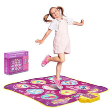 9-Button Dance Mat Electronic Play Pad with 3 Game Modes 8 Challenge Levels for 3+ Year Old Girls