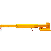 3T Capacity Forklift Mobile Crane Attachment 2 Hooks