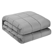 Weighted Blanket 25 LBS 88 x 104" King Size Cooling Glass Bead Blanket All-Season(Grey)