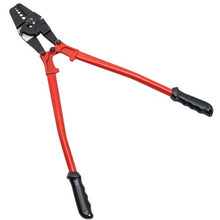 24" Hand Swager Cable Crimper & Wire Rope Cutter 1/16"–3/16" Aluminum & Copper Sleeves